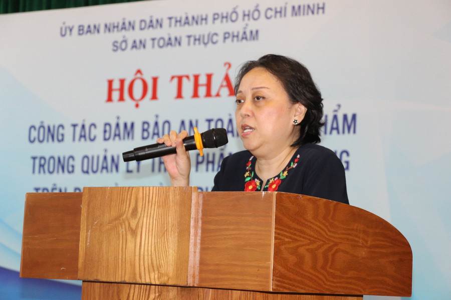 Bà Phạm Khánh Phong Lan - Giám đốc Sở An toàn thực phẩm TPHCM. Bà Phạm Khánh Phong Lan - Giám đốc Sở An toàn thực phẩm TPHCM.
