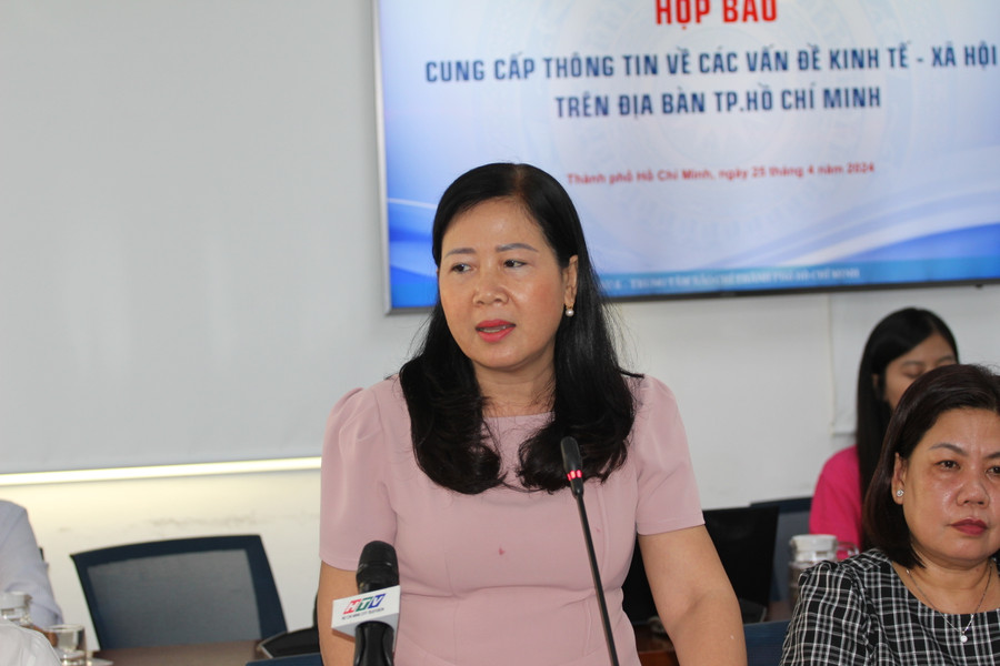 Bà Nguyễn Thị Thu Hiền, phó Phòng Giáo dục và Đào tạo TP Thủ Đức. (Ảnh: Thành Nhân)