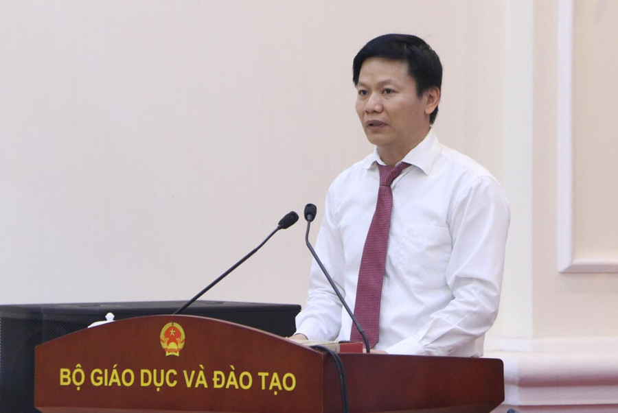 Ông Nguyễn Thanh Đề - Vụ trưởng Vụ Giáo dục Thể chất (Bộ GD&ĐT). Ảnh: Đình Tuệ Ông Nguyễn Thanh Đề - Vụ trưởng Vụ Giáo dục Thể chất (Bộ GD&ĐT). Ảnh: Đình Tuệ