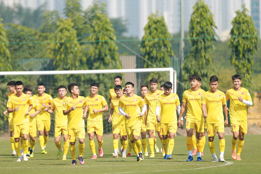 và việc tính toán tạo cơ hội cho các cầu thủ U22 Việt Nam lên ĐTQG cũng là hợp lý