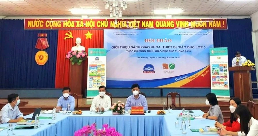 Hội thảo giới thiệu sách giáo khoa, thiết bị giáo dục lớp 3 theo Chương trình GDPT 2018.