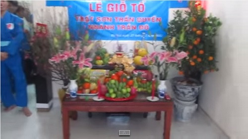 Lễ giỗ tổ của môn võ Lễ giỗ tổ của môn võ