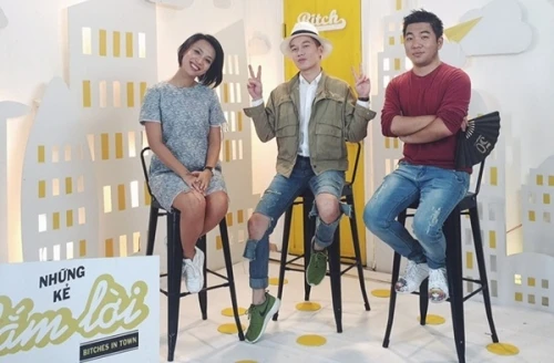 Bộ ba dẫn chuyện trong talk show "Những kẻ lắm lời".