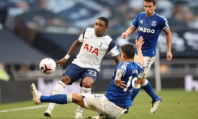 Chủ nhà Tottenham chơi bế tắc trong phần lớn thời gian trận đấu.