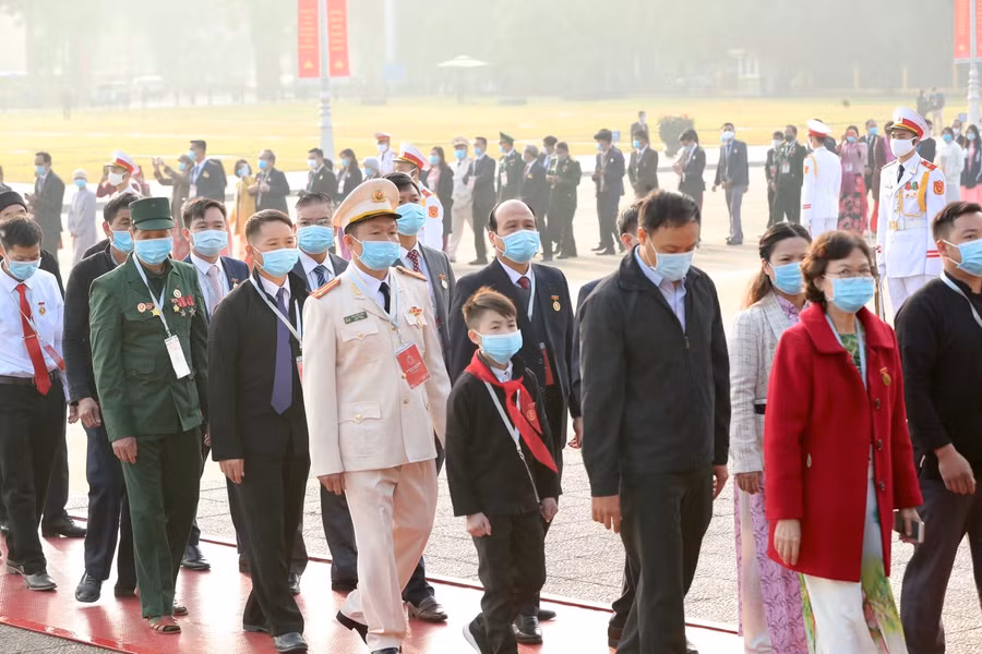 Tổng số đại biểu về dự Đại hội Thi đua toàn quốc lần này là 2.300 đại biểu, gồm 280 đại biểu khách mời, 2.020 đại biểu chính thức.. Ảnh: VGP/Nhật Bắc