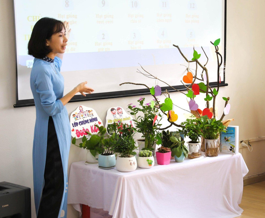 Thú vị hình ảnh "bục giảng xanh" ngày đầu năm học mới. Thú vị hình ảnh "bục giảng xanh" ngày đầu năm học mới.