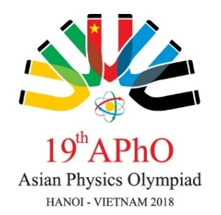 Logo kỳ thi Olympic Vật lý Châu Á lần thứ 19 tại Việt Nam