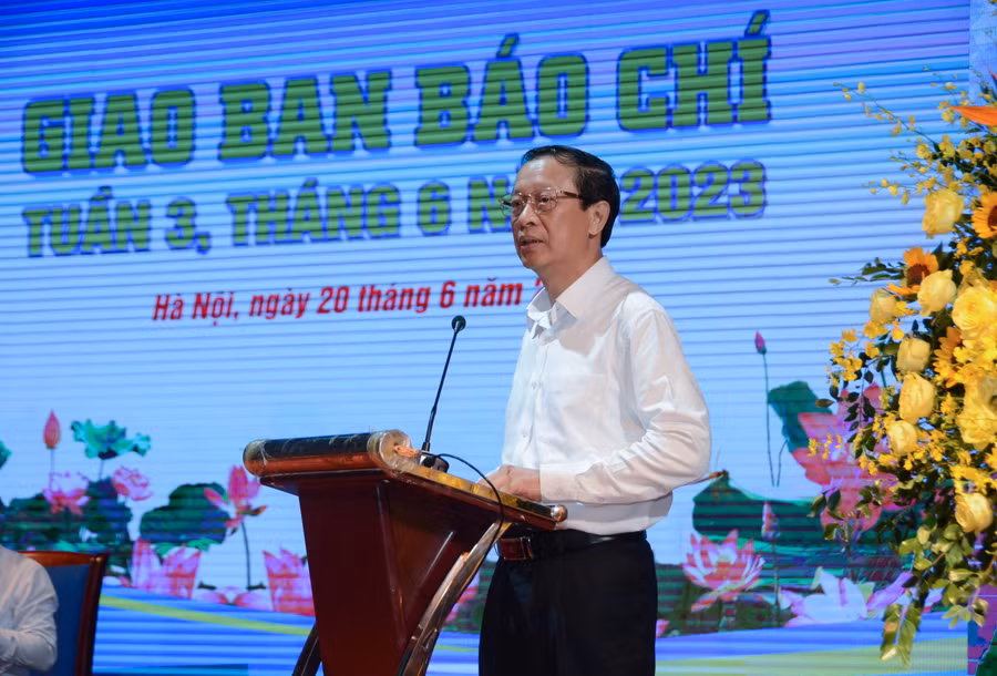 Thứ trưởng Bộ GD&amp;ĐT Phạm Ngọc Thưởng. Ảnh: TG