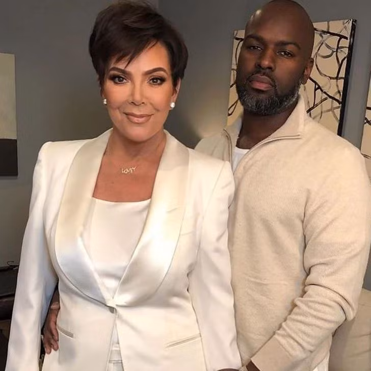 7. Kris Jenner và Corey Gamble - chênh lệch nhau 25 tuổi.