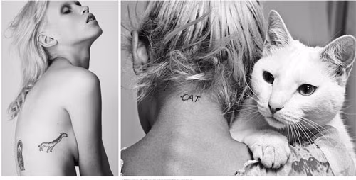 Những hình xăm nơi “hiểm hóc” của các người mẫu ảnh 2