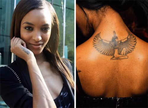 Những hình xăm nơi “hiểm hóc” của các người mẫu ảnh 8