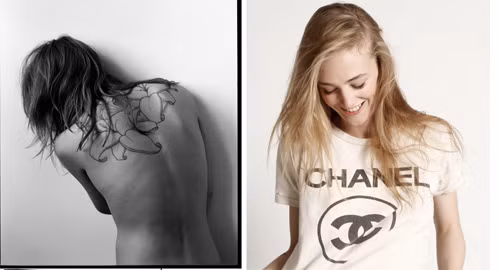 Những hình xăm nơi “hiểm hóc” của các người mẫu ảnh 12