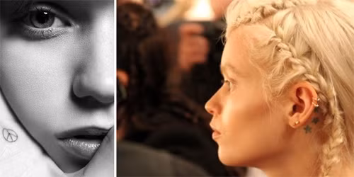 Những hình xăm nơi “hiểm hóc” của các người mẫu ảnh 6