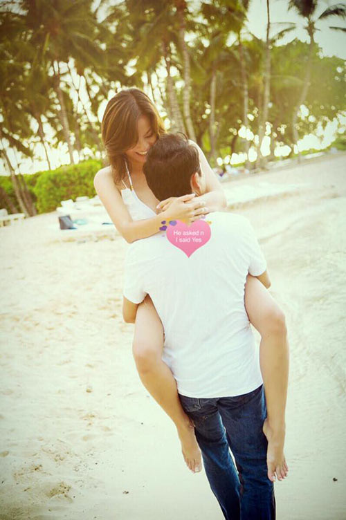 Hé lộ ảnh cưới “đẹp như mơ” của cựu mẫu Ngọc Thúy ảnh 1 Hé lộ ảnh cưới