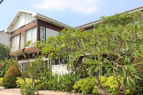 Biệt thự “không móng” làm từ 28 chiếc container tại Sài Gòn ảnh 2 Biệt thự “không móng” làm từ 28 chiếc container tại Sài Gòn - 2