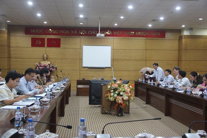 Quang cảnh buổi làm việc