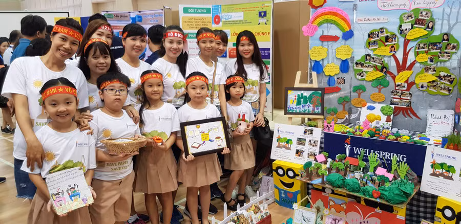 Sản phẩm dự thi của trường Wellspring