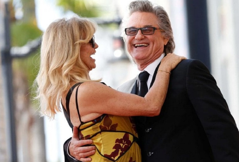 Goldie Hawn và Kurt Russell.