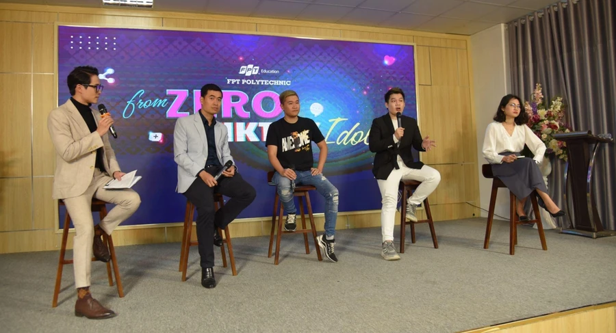 Talkshow “From Zero to Tiktok Idol” đã mang tới những cái nhìn chân thực về quá trình hoạt động, làm việc của một Tiktoker.