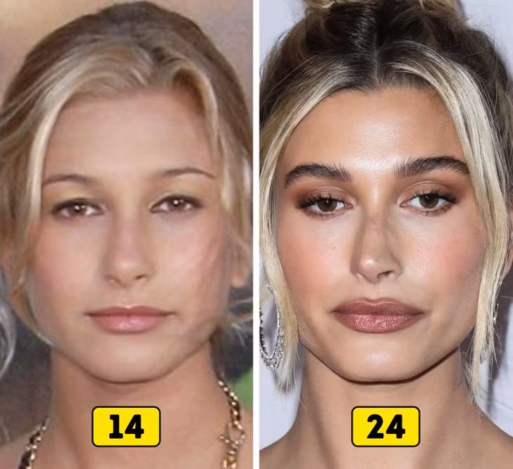 Hailey Bieber, năm 2010 và năm 2020