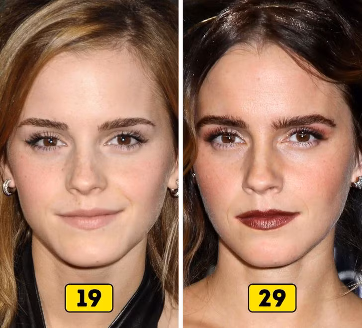Emma Watson, năm 2009 và năm 2019