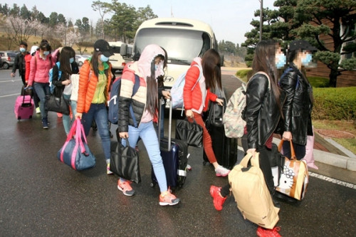 dọa tấn công phủ tổng thống Hàn Quốc,