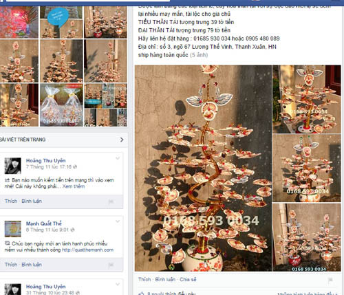 Cây tiền thật được rao bán tràn lan trên mạng.