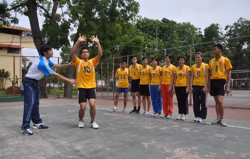 Giáo dục thể chất là một trong bốn lĩnh vực cốt yếu: Đức - Trí - Thể - Mỹ. Ảnh: NVCC