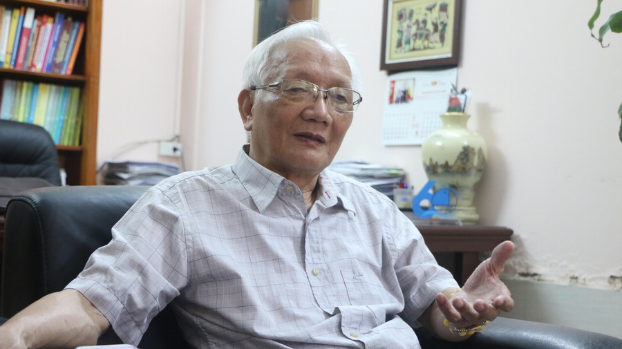 Nhà giáo Ưu tú, TS Nguyễn Tùng Lâm dành nhiều thập kỷ, cống hiến cho ngành Giáo dục Thủ đô.