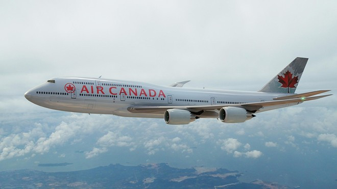 Một máy bay của hãng Air Canada. Ảnh: Blogspot Ảnh: Blogspot