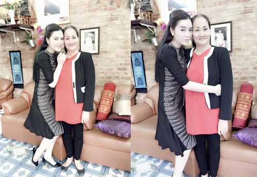 Lý Nhã Kỳ và mẹ