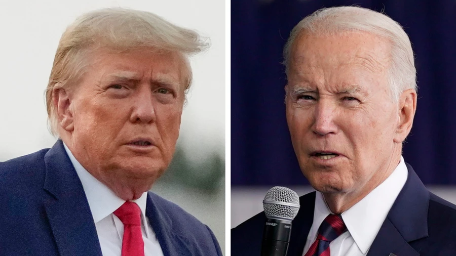 Ông Joe Biden và Tổng thống Mỹ Donald Trump có chính sách khác nhau về chiến sự Ukraine.