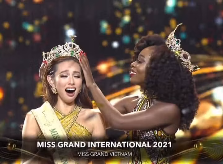 Nguyễn Thúc Thùy Tiên đã trở thành Tân hoa hậu Miss Grand 2021.