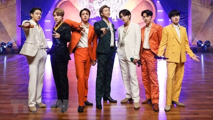 Nhóm nhạc BTS.