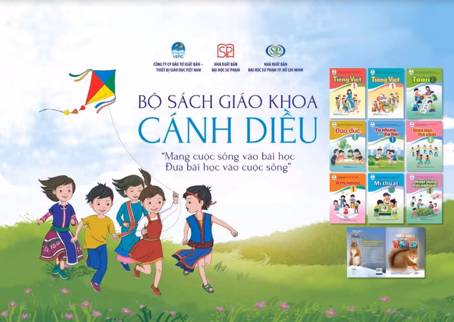 Bộ sách giáo khoa Cánh Diều.