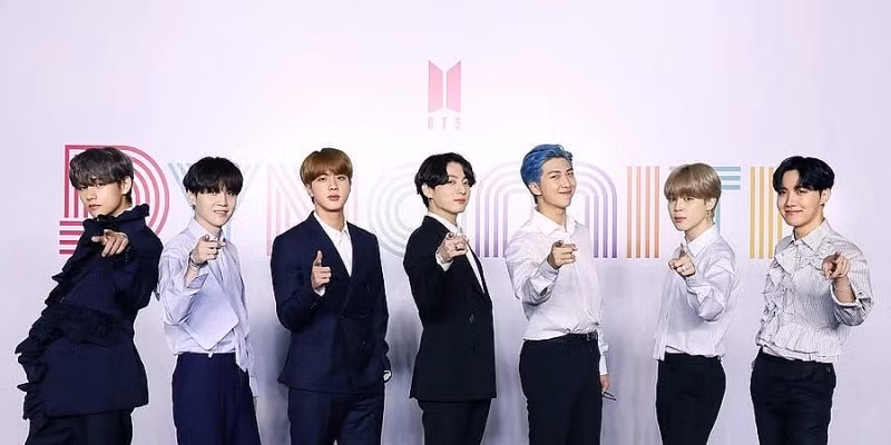 Nhóm nhạc BTS.