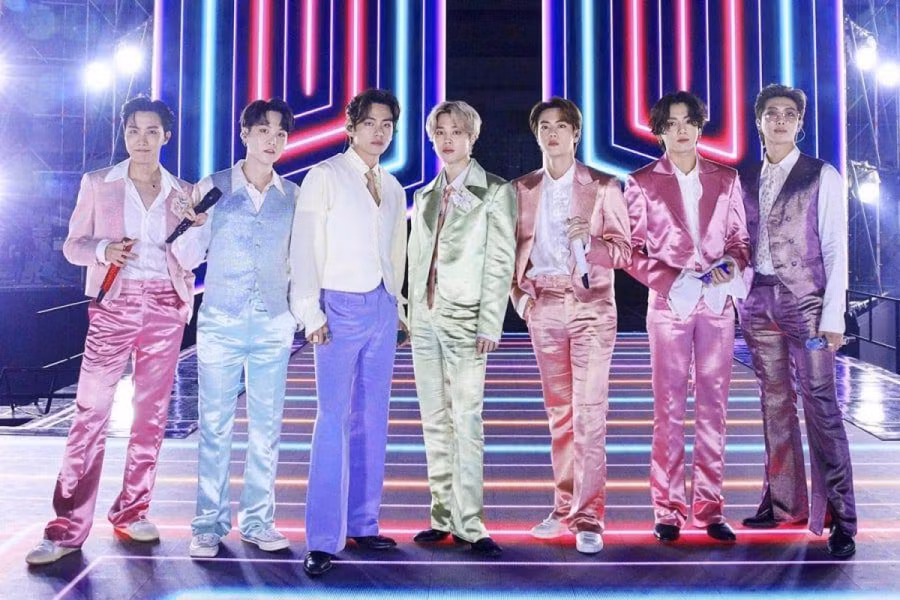 Nhóm nhạc BTS.