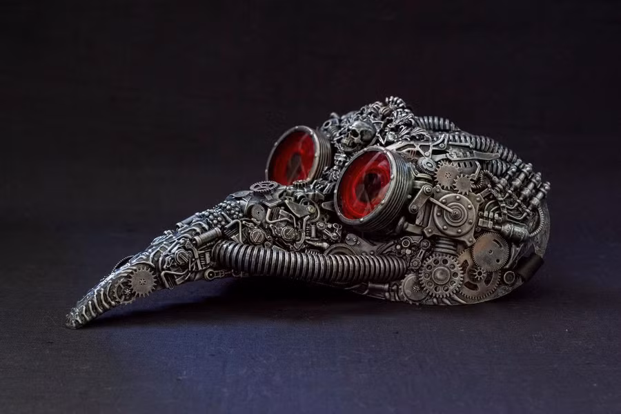 Những chiếc mặt nạ tuyệt đẹp lấy cảm hứng từ Steampunk ảnh 5