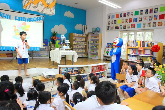 Theo chia sẻ từ Ban quản lý thư viện, đã có 8 mô hình phiên bản của thư viện Fujiko.F.Fujio được xây dựng, trao tặng cho các điểm trường trên cả nước với tên gọi: The Morning, thắp sáng tình yêu đọc sách cho học sinh vùng khó khăn. Theo chia sẻ từ Ban quản lý thư viện, đã có 8 mô hình phiên bản của thư viện Fujiko.F.Fujio được xây dựng, trao tặng cho các điểm trường trên cả nước với tên gọi: The Morning, thắp sáng tình yêu đọc sách cho học sinh vùng khó khăn.