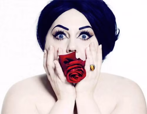 Người mẫu bạch tạng, răng hô nổi tiếng, kiếm bộn tiền - Ảnh 7