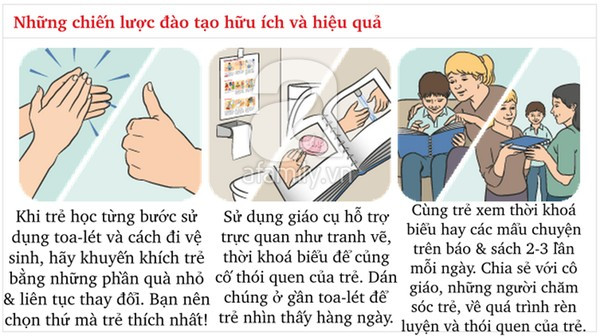 Kĩ năng chuẩn khi đi vệ sinh bố mẹ cần dạy con từ sớm 5 Kĩ năng chuẩn khi đi vệ sinh bố mẹ cần dạy con từ sớm 5
