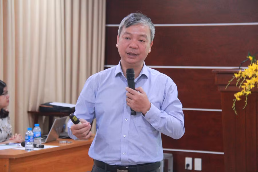 Tiến sĩ Nguyễn Quốc Chính - Giám đốc Trung tâm Khảo thí và đánh giá chất lượng đào tạo (ĐHQG TPHCM). Ảnh: vnuhcm.edu.vn