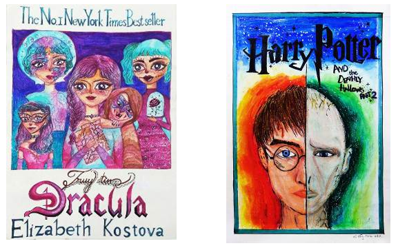 Để làm phong phú thêm cho tác phẩm dự thi, các bạn được thầy cô hướng dẫn về cách chọn hình ảnh phù hợp với chủ đề cuốn sách, phân biệt bìa sách với tranh và thể hiện hiệu quả ngôn ngữ trên bìa sách, tạo ra những bìa sách “độc – lạ - ấn tượng”.