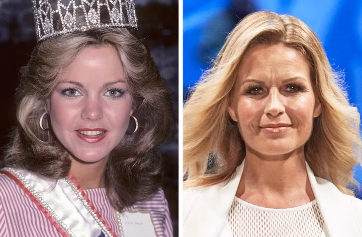 Lorraine Downes đăng quang Hoa hậu Hoàn vũ năm 1983.