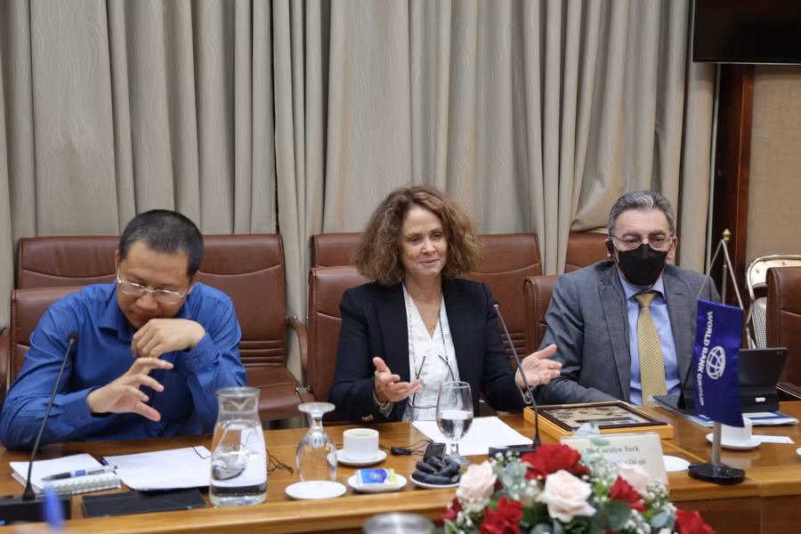 Bà Carolyn Turk- WB sẽ tiếp tục đồng hành, hỗ trợ BHXH Việt Nam đạt được các mục tiêu trong giai đoạn tới.