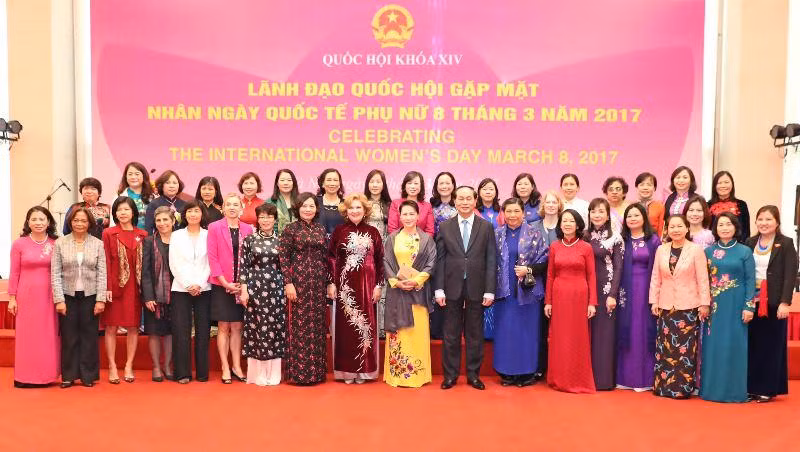 Hình ảnh tại cuộc gặp mặt. Ảnh: Quochoi.vn