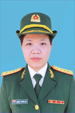Thiếu tá, thạc sĩ Nguyễn Thị Phương Lan. Ảnh: NVCC Thiếu tá, thạc sĩ Nguyễn Thị Phương Lan. Ảnh: NVCC