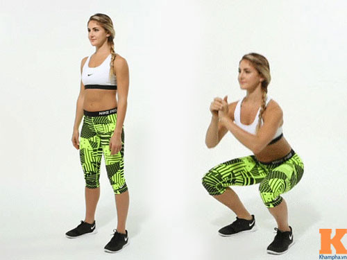 12 tư thế squat cho vòng ba nở nang sau một tháng ảnh 1 12 tư thế squat cho vòng ba nở nang sau một tháng - 1