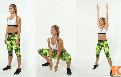 12 tư thế squat cho vòng ba nở nang sau một tháng ảnh 4 12 tư thế squat cho vòng ba nở nang sau một tháng - 4