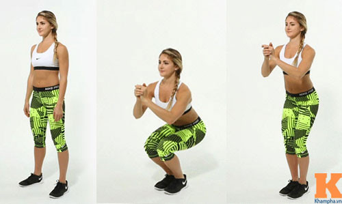 12 tư thế squat cho vòng ba nở nang sau một tháng ảnh 7 12 tư thế squat cho vòng ba nở nang sau một tháng - 7